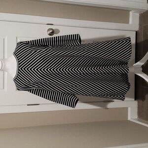 Lane Bryant Cold Shoulders Skater Dress